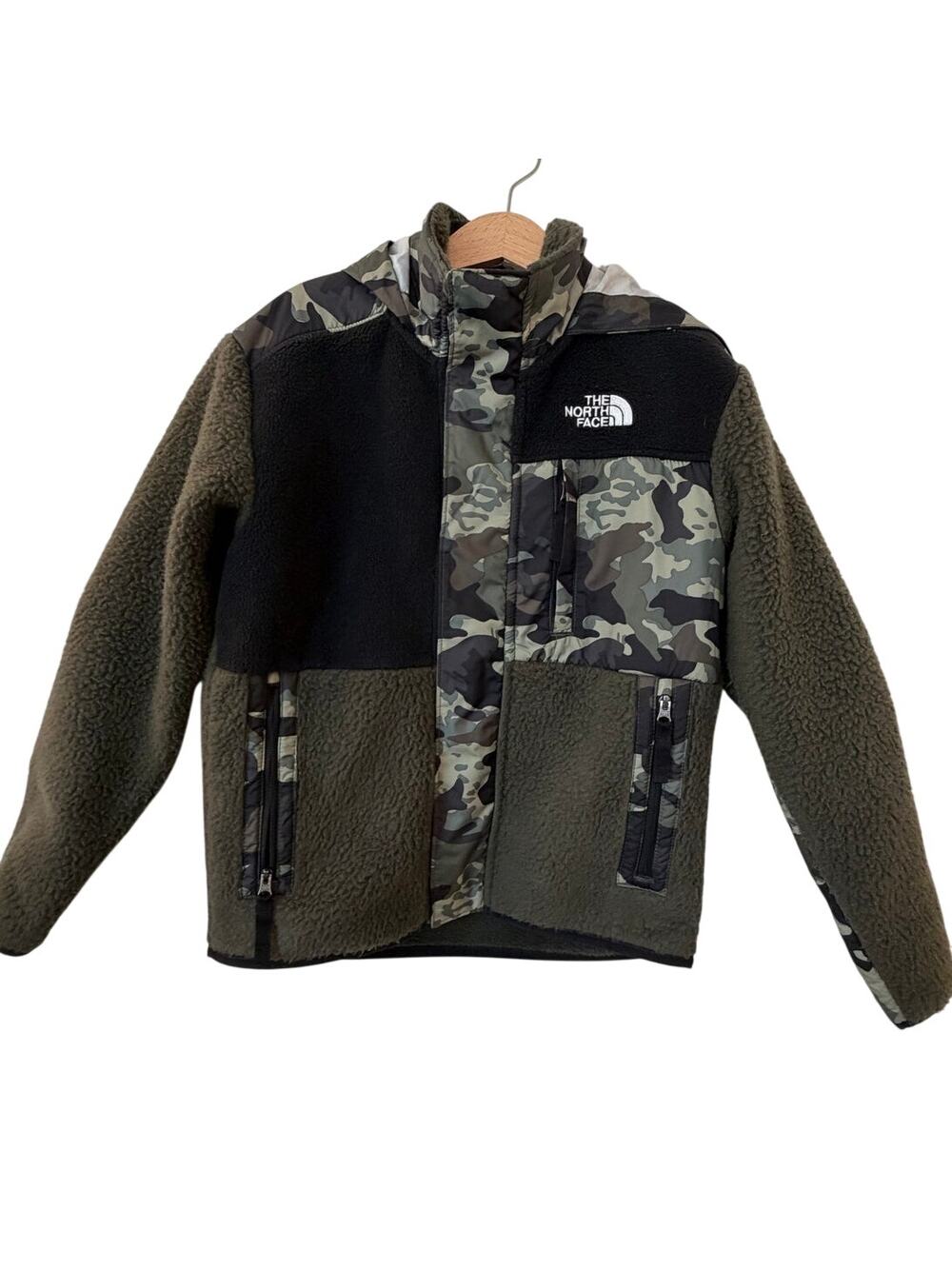 North Face Forrest Fleece Mashup Jacket Boys Sz 7-8